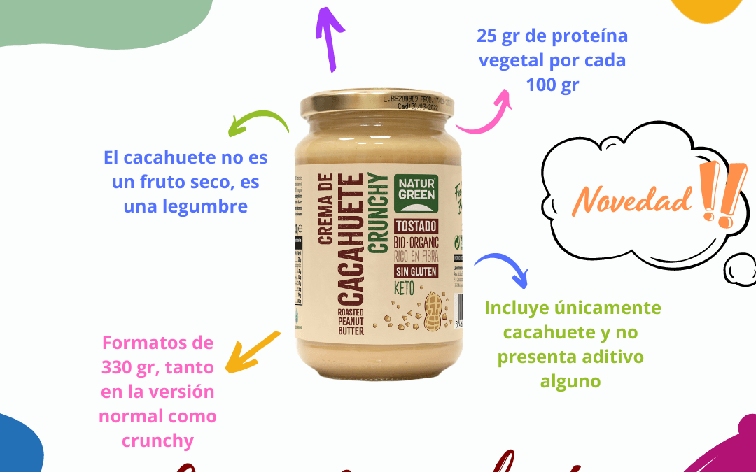 Crema de Cacahuete Crunchy