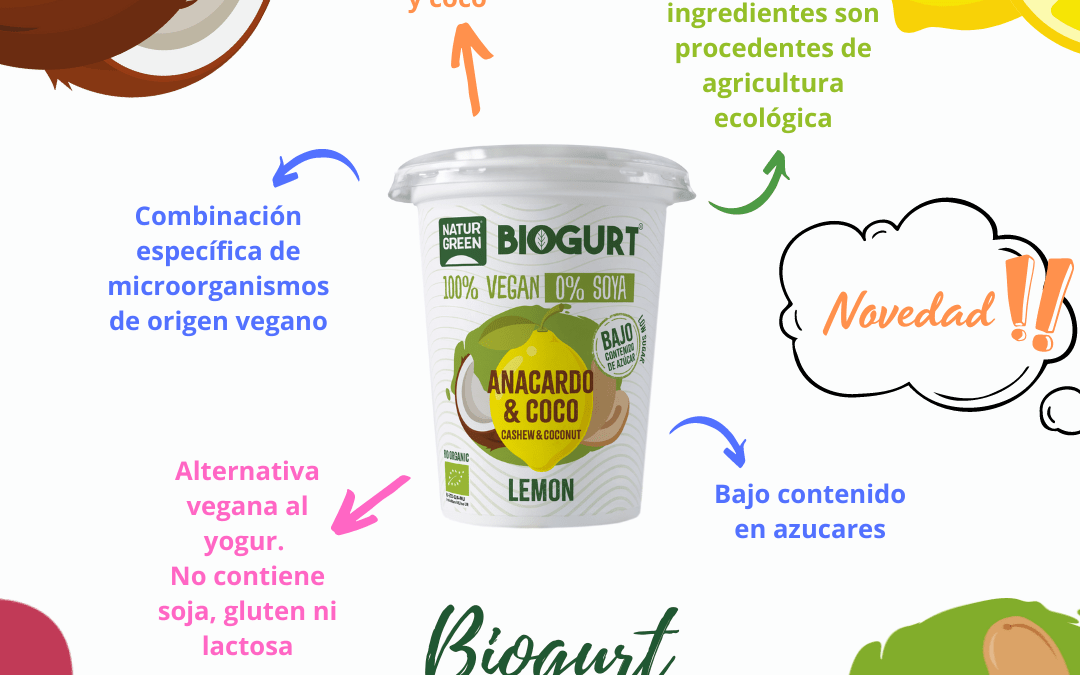 Biogurt Coco Anacardo Limón