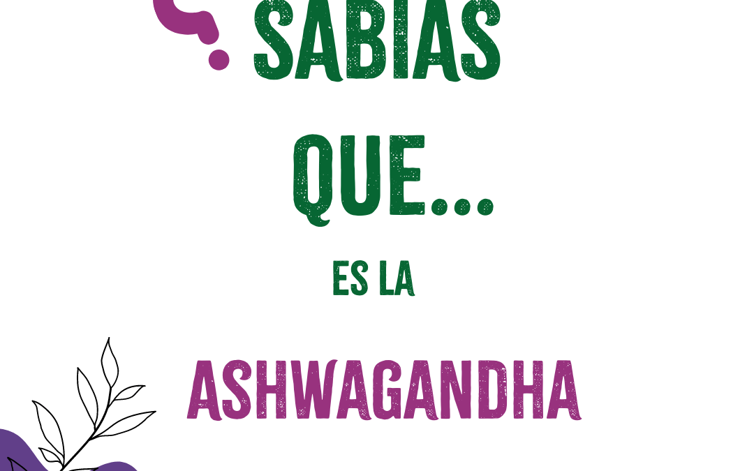¿Sabías que…es la Ashwagandha?